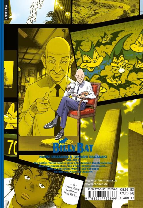 Produktbild Billy Bat, Band 16 (Deutsch, Naoki Urasawa, Takashi Nagasaki, 2017)