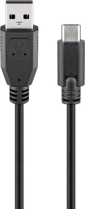 Productafbeelding Goobay USB 2.0 Kabel USB-C™ naar USB A, zwart, 1,8 m (1.80 m, USB 2.0)