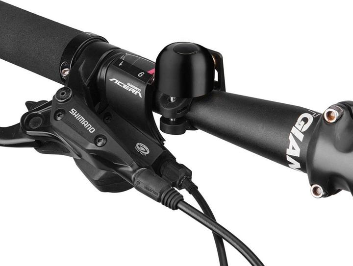 Actual product image Rockbros 2018-1ABK bicycle bell - black
