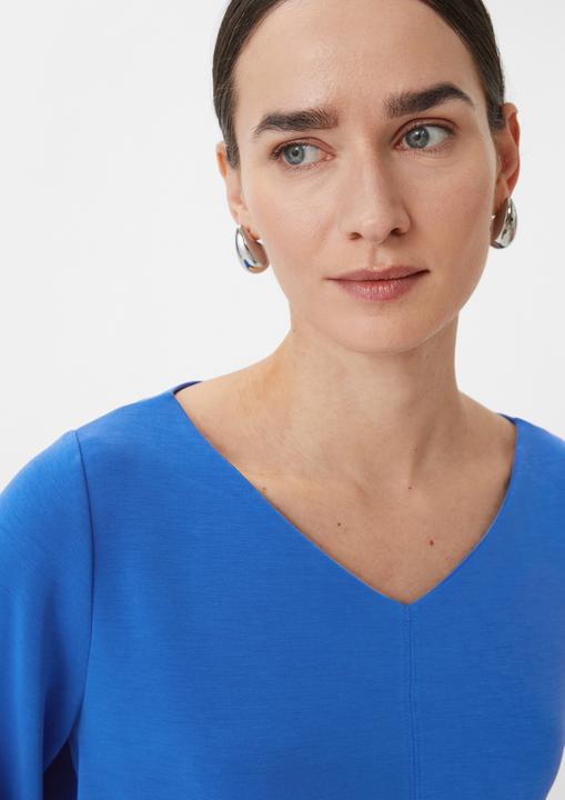 Produktbild Comma Sweatshirt Langarmshirt aus weichem Scuba (46)