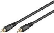 Produktbild Goobay Koaxial Digital Audio Verbindungskabel, Cinch S/PDIF, zweifach geschirmt (15 m, Koaxial)