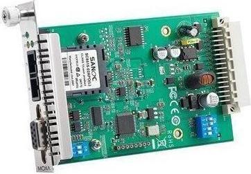 Produktbild Moxa TCF-142-M-SC-RM - Konverter für RS-232422485 auf Multimode-Glasfaser-Einschubmodul