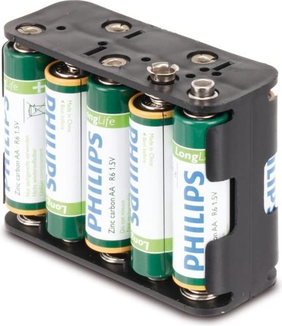 Actual product image Goobay Mignon battery holder