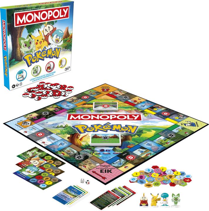 Produktbild Monopoly HAS MON boardgame Pokemon LT (Litauisch)