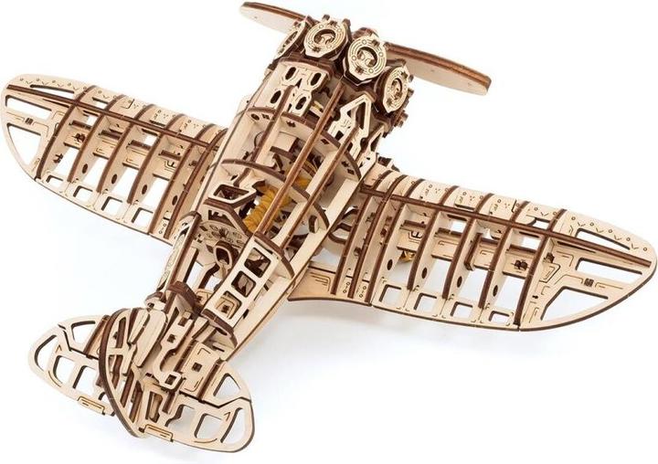 Actual product image Eco Wood Art Aircraft