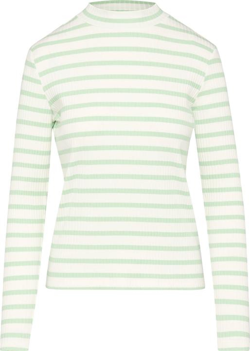 Immagine prodotto S.Oliver T-Shirt Langarmshirt mit Rippstruktur und Stehkragen (40)