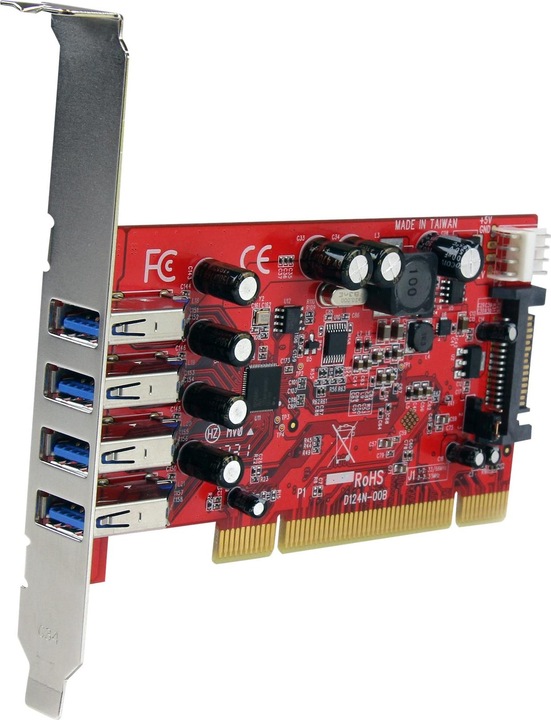 Produktbild StarTech 4 Port SuperSpeed USB 3.0 PCI Card