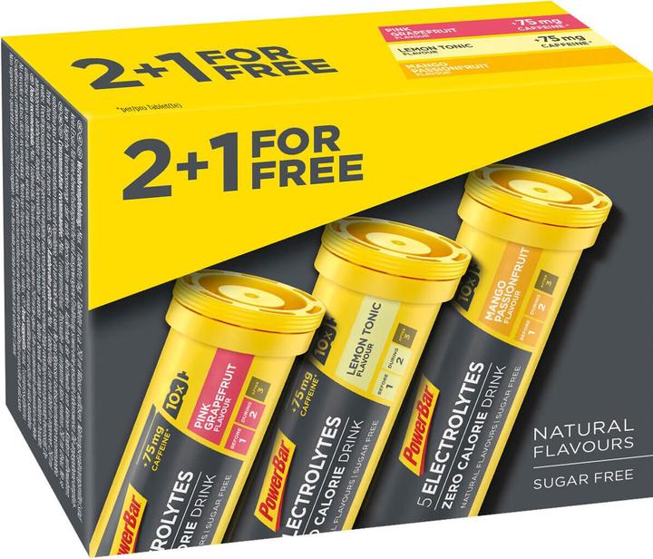 Actual product image Powerbar 5 Electrolytes Tab (Multiflavour, 3 x)