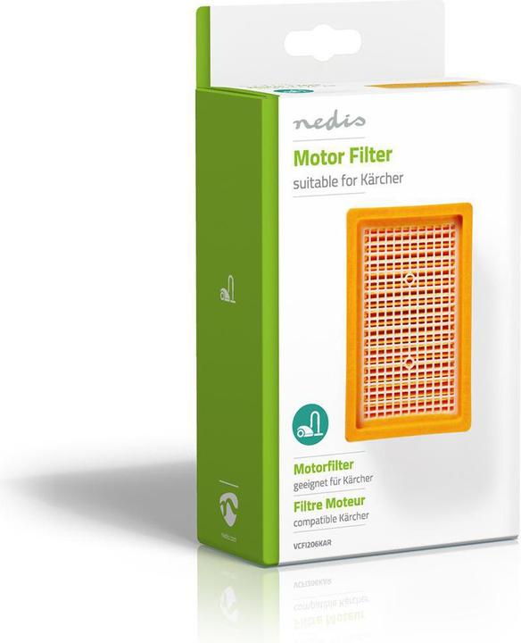 Actual product image Nedis Hoover motor filter replacement for Kärcher WD 4/5/6 & MV 4/5/6