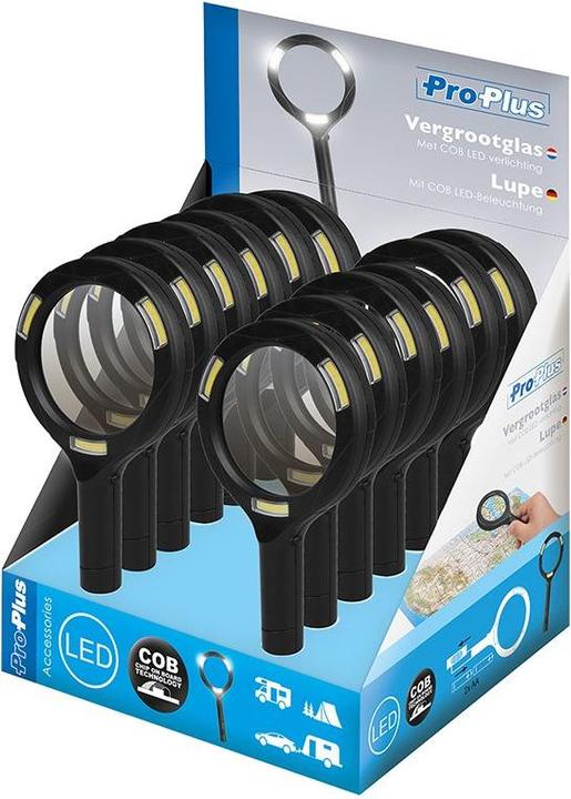 Actual product image ProPlus Magnifying glass LED illumination
