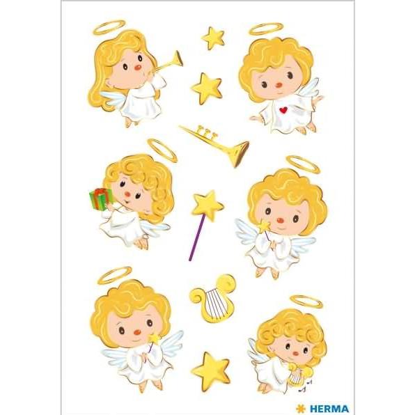 Thumbnail - Herma, Sticker, Weihnachts-Sticker DECOR "Engelschor"
