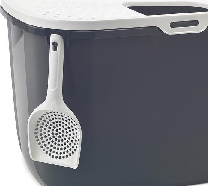 Actual product image Savic Cat litter box Hop In (Cat litter tray open)
