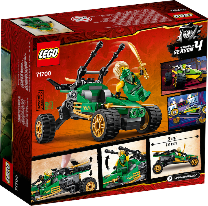 Actual product image LEGO Ninjago 71700 Jungle Assault Vehicle (71700, LEGO Ninjago)