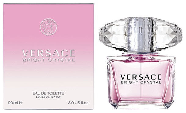 Actual product image Versace bright crystal (Eau de toilette, 90 ml)