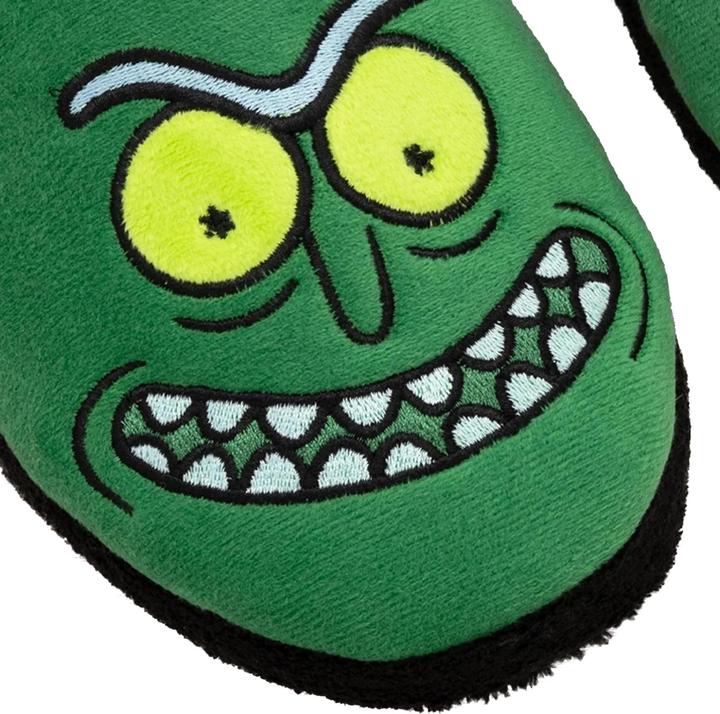 Actual product image Rick And Morty Mens Pickle Rick Slippers (39.5)