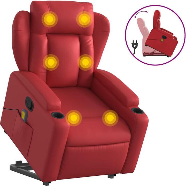 Produktbild vidaXL Massagesessel mit Aufstehhilfe