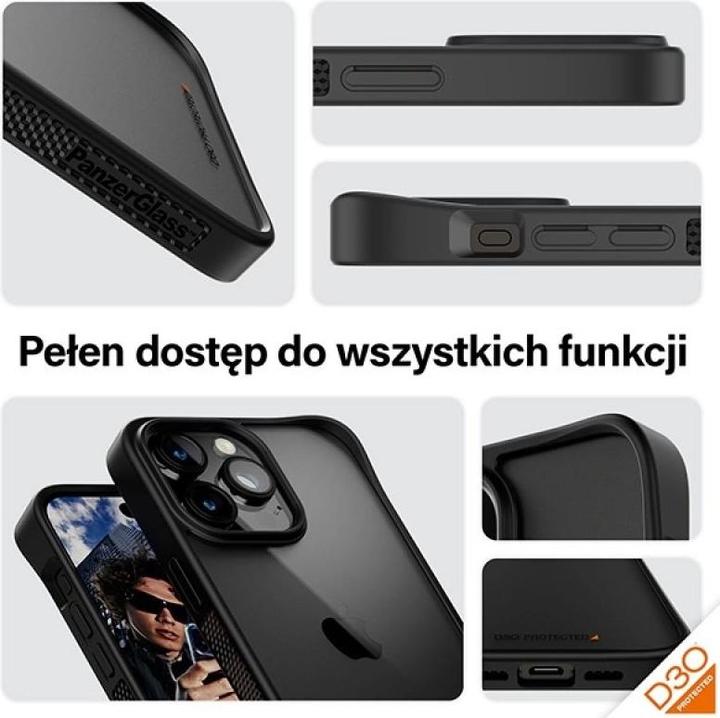 Immagine prodotto PanzerGlass ClearCase con D3O (Apple iPhone 15 Pro Max)