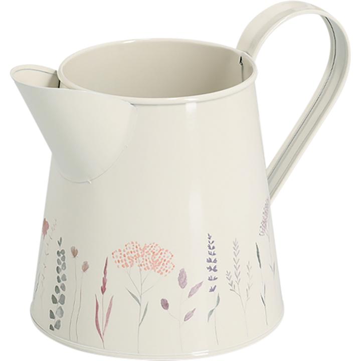 Produktbild Zeller Present Krug Flowers 1500 ml Metall ø 10.5x14 cm (1.50 l)