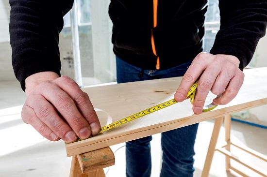 Actual product image Bahco Adhesive steel measuring tape "R" L-6m. 13mm scale from left to right (600 cm)
