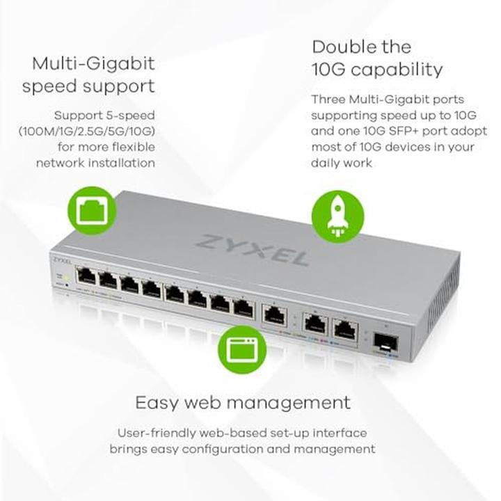 Image du produit Zyxel XGS1250-12 (12 Ports)