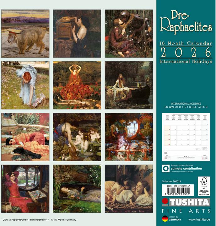 Produktbild Pre-Raphaelites 2026 (Spezial)