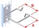 Produktbild Triton Rack-Kabelführungsring
