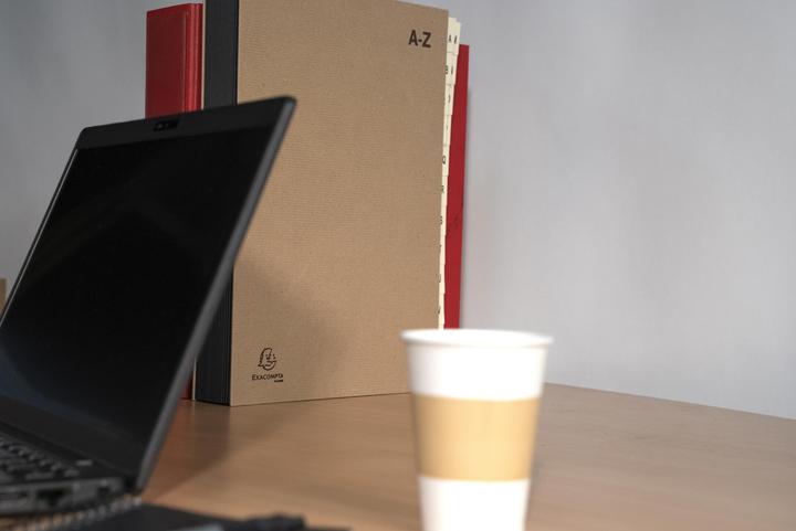 Actual product image Exacompta Folders with pleated spine (A4, 64x)