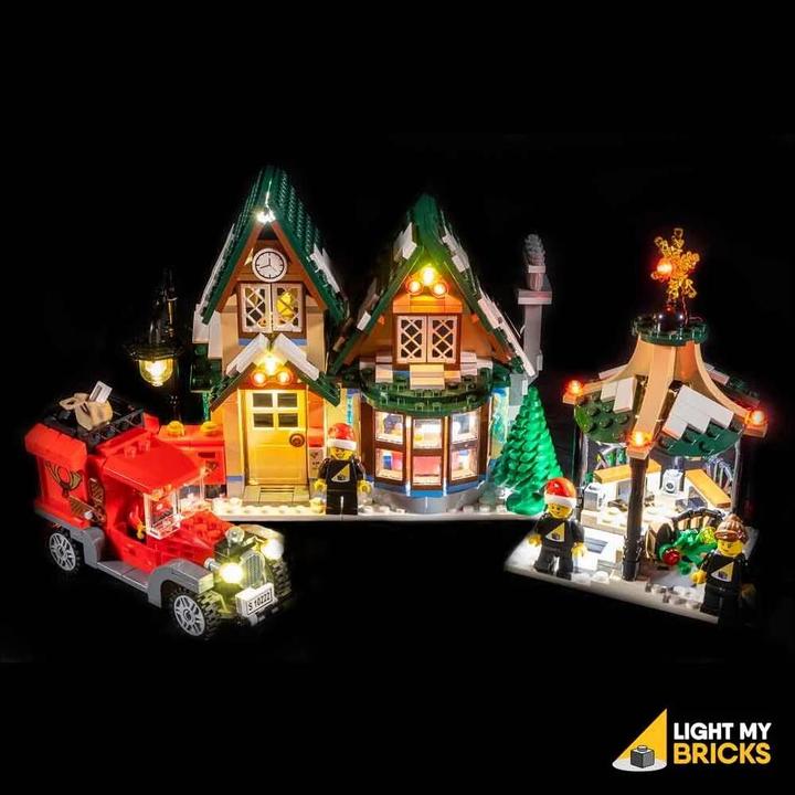Immagine prodotto Light my bricks Kit di illuminazione a LED per LEGO 10222 Ufficio pastale del villaggio