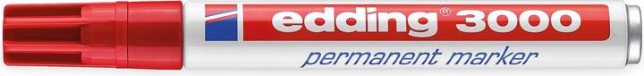 Actual product image Edding Permanent Marker 3000 (Red, 3 mm, 1 x)