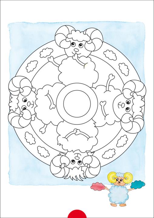 Produktbild Fragenbär - Mein bärenstarker Mandala-Block (Deutsch, 5 - 10 Jahre)