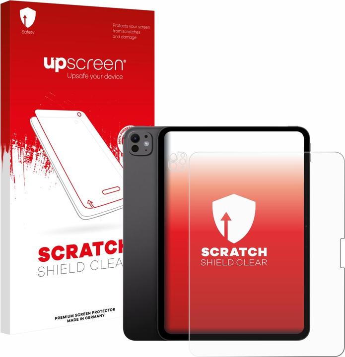 Produktbild upscreen Schutzfolie für Apple iPad Pro 13" 2024 (Display+Kamera) Displayschutz Displayschutzfolie Folie (1 Stk., Apple iPad Pro 13 2024)