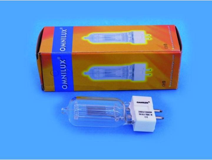 Actual product image Omnilux Halogen light effect illuminant (1000 W, GX9.5)