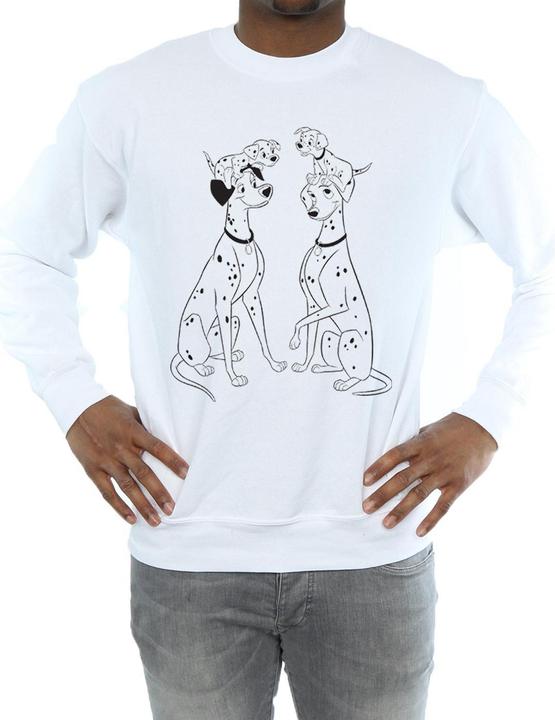 Immagine prodotto Disney 101 Dalmatians Family Felpa Uomo (3XL)