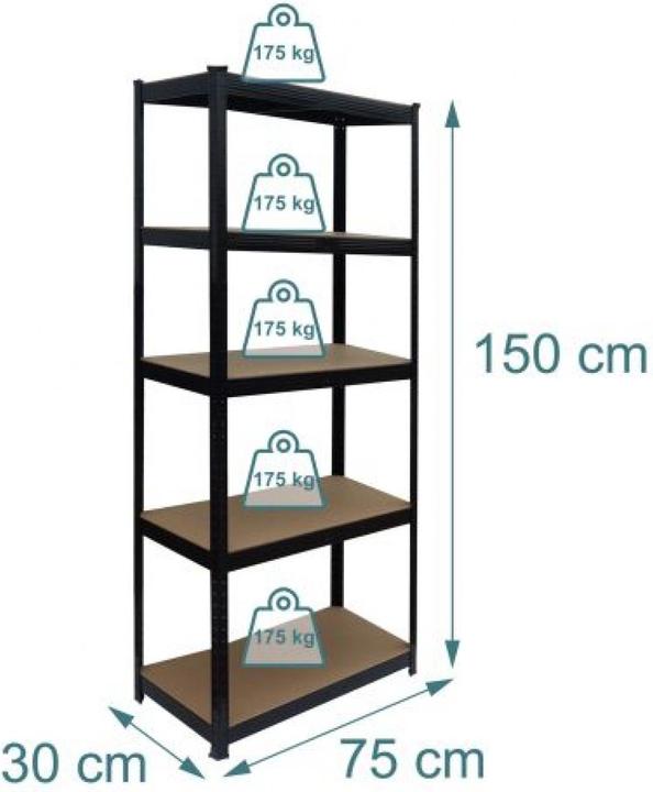 Produktbild Relaxdays Schwerlastregal