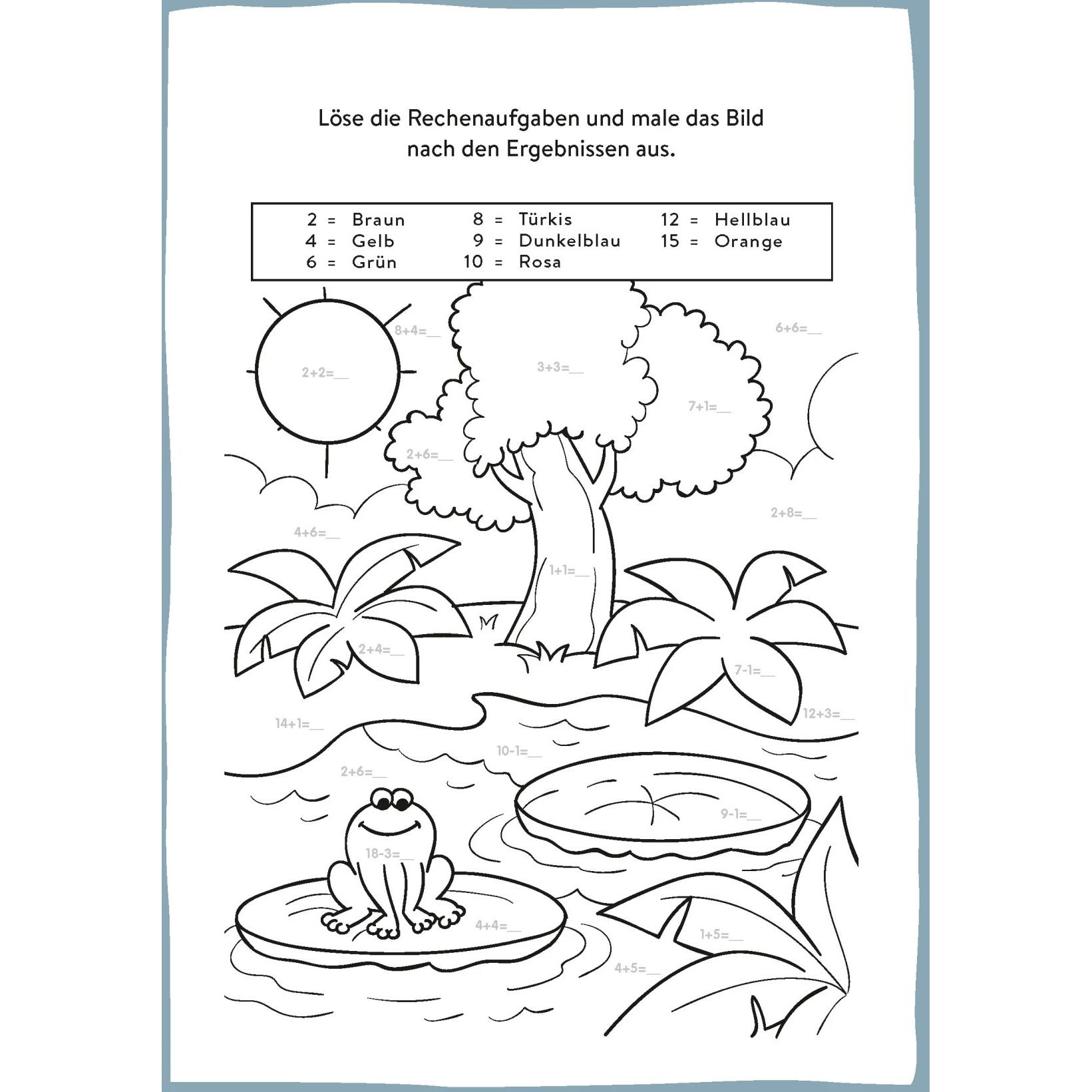 Thumbnail - Pen2nature Meine Ausmal-Rätsel. Block für Kinder ab 7 Jahren