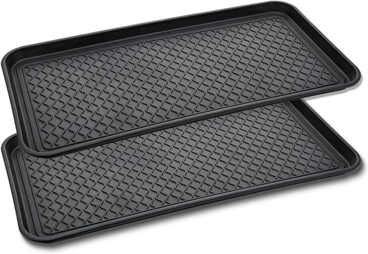 Suntonmoto 2er-Set Schuhabtropfschalen (60 x 40 cm)