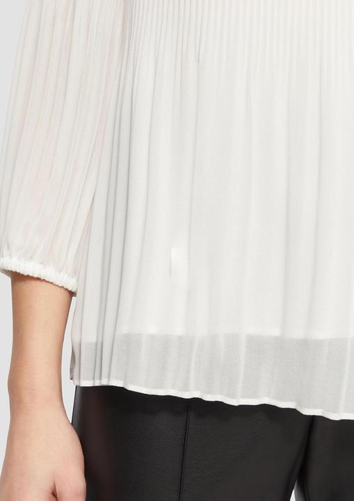 Immagine prodotto s.Oliver Bluse Plisseebluse mit 3/4-Arm