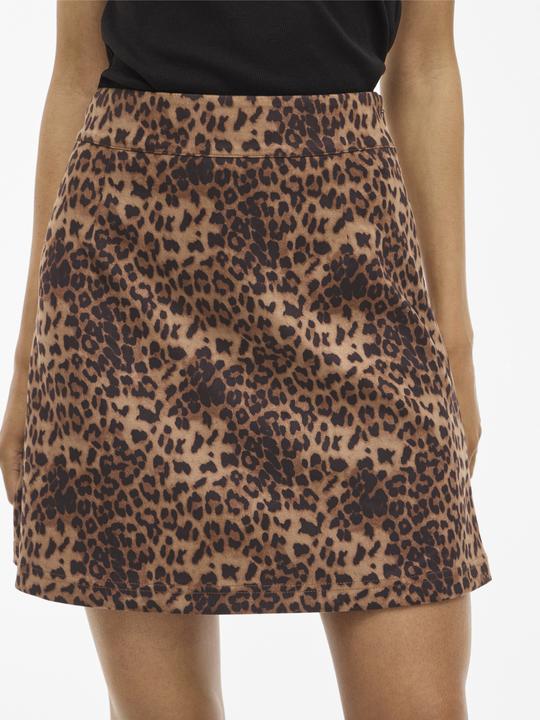 Actual product image Vila VIVALENTINA Leoprint Minirock (40)