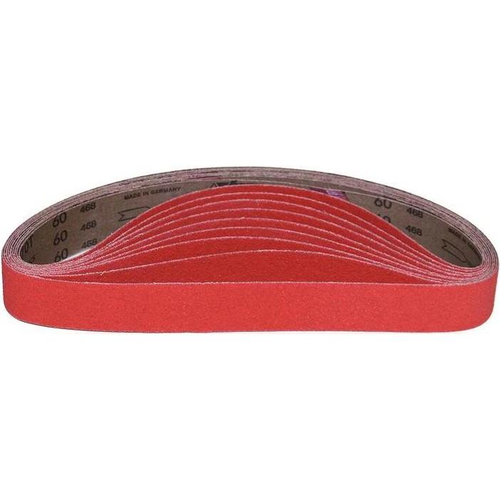 Vsm, Schleifmittel, Schleifband XK870T Länge 533 mm Breite 9 mm Körnung 120 für Stahl / Titan / NE Keramikkorn (120)