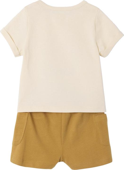 Actual product image Vertbaudet Bio-Kollektion: Baby-Set aus bedrucktem T-Shirt & Shorts (62)