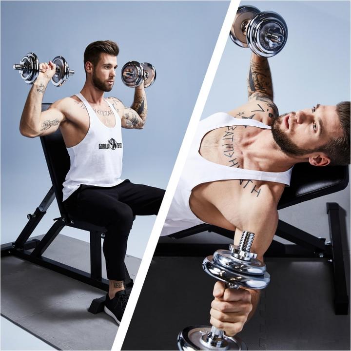 Produktbild Gorilla Sports Hantelbank