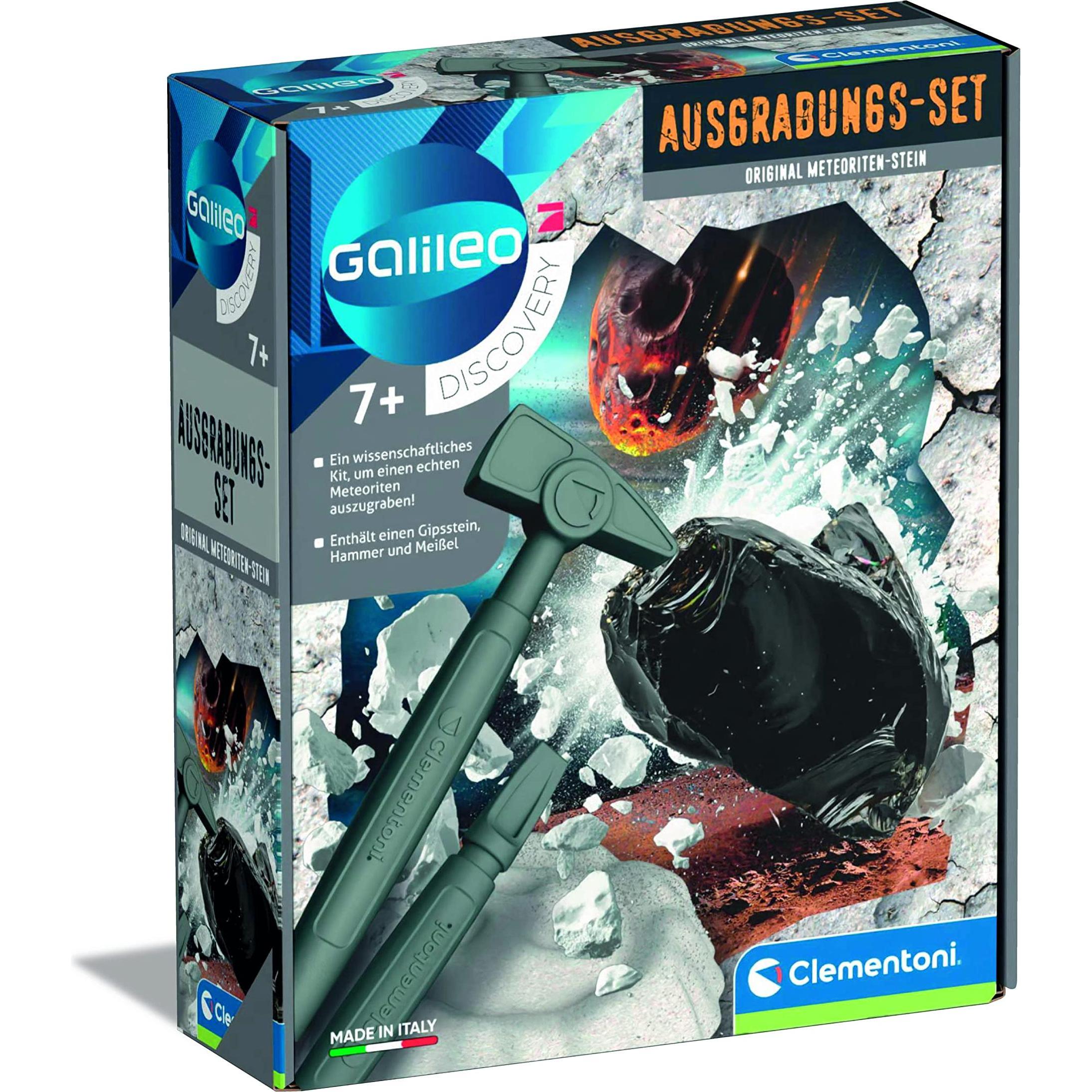Thumbnail - Clementoni AusgrabungsSet Original MeteoritenStein DE