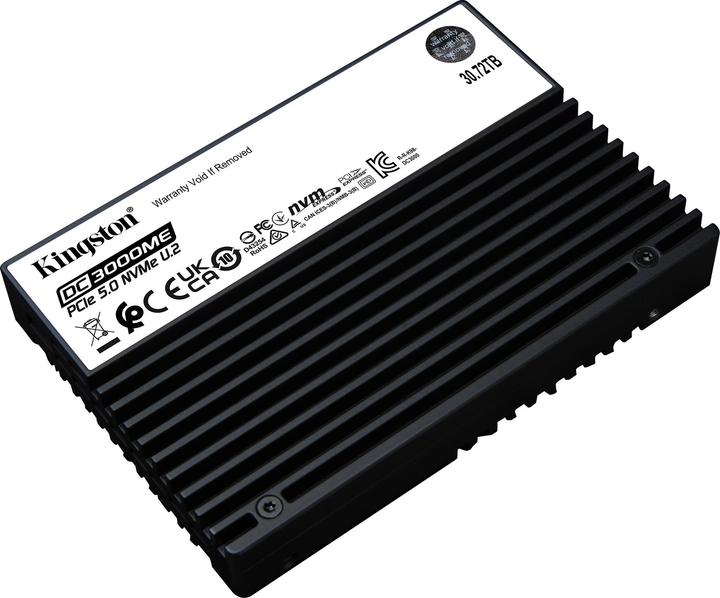 Produktbild Kingston DC3000ME/30,72TB/SSD/2.5"/U.2/5R (30720 GB)