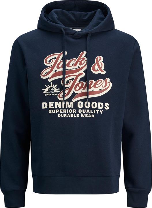 Actual product image Jack & Jones JJELOGO SWEAT HOOD 2 COL 24/25 NOOS PLS (4XL)