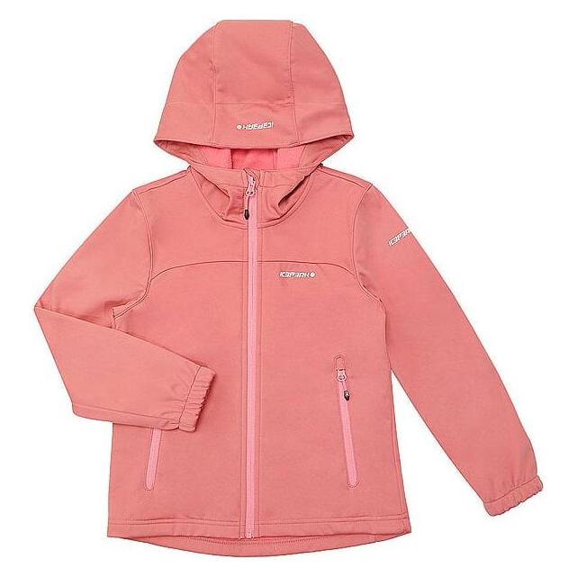 Icepeak, Jungen, Outdoorjacken, Softshelljacke Kleve Jr (140), Rot, 140
