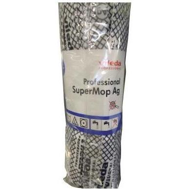 Thumbnail - Vileda Wischmopp SuperMop AG Wischmopstiel SuperMop 9x34x9 cm (BxHxL) 50 % Baumwolle 40 % Polyester 10 %..., Reinigungsu...