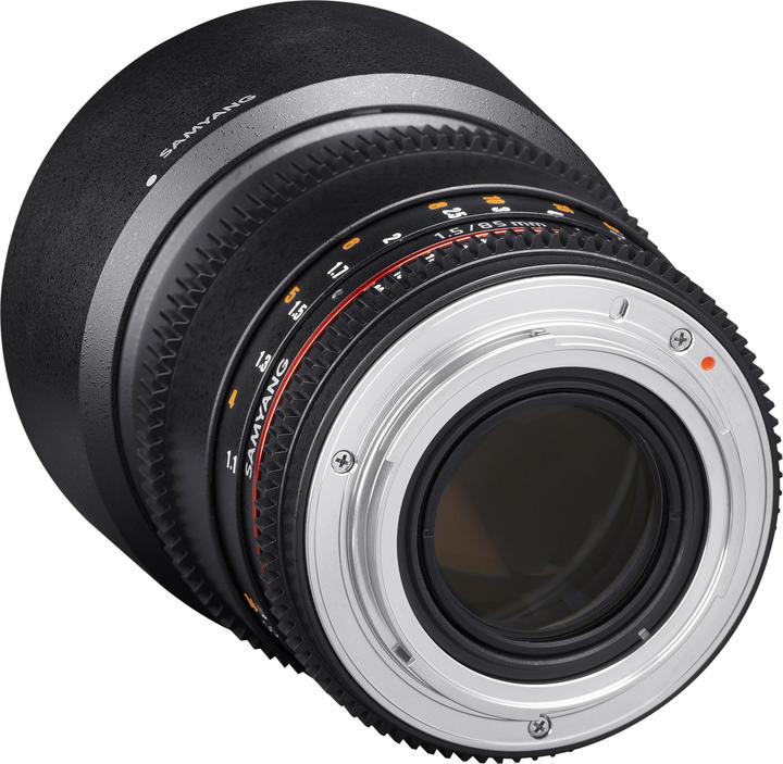 Actual product image Samyang 85mm T1.5 VDSLR II MFT (Micro Four Thirds, full size)