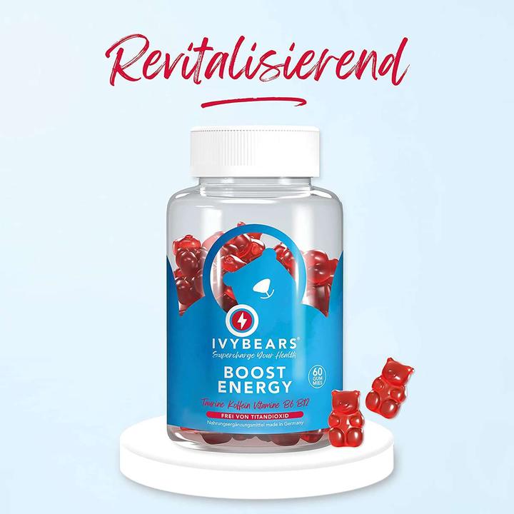 Produktbild IVYBears Boost ENERGY 4 Pack (4 Stück, Gummies)