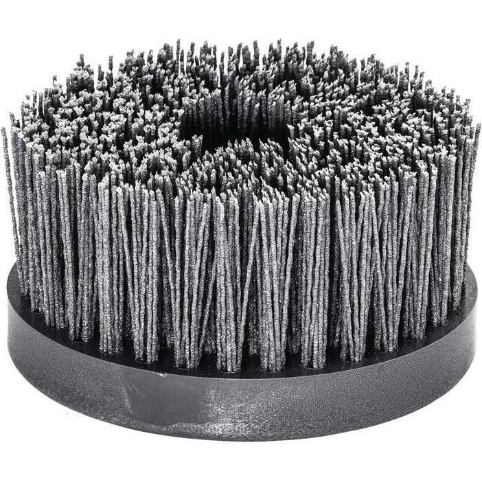 Lessmann, Schleifmittel, Tellerbürste Ø 130 mm M14 SiC Schleifborsten Körnung 80 2500 min-¹ (80)