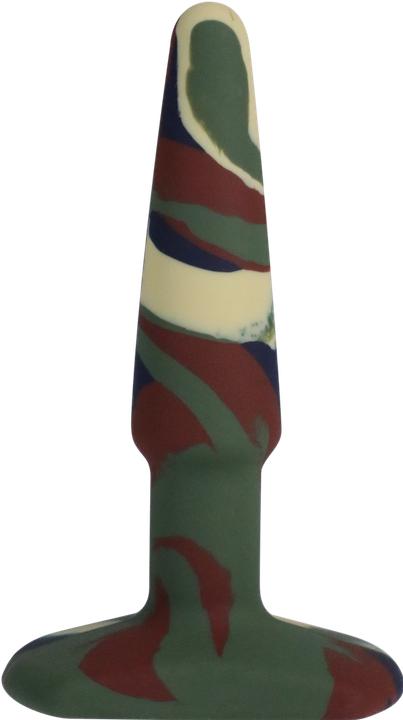 Immagine prodotto Doc Johnson Groovy - Silicone Anal Plug - 4" / 10 cm - Camouflage